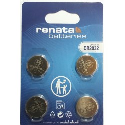 CR2032 blister de 4 pile...