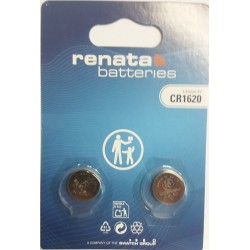 CR1620 blister de 2 pile...