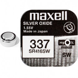 1 pile Maxell  337 SR416SW