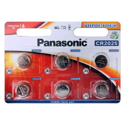 Panasonic CR2025 Blister de 6
