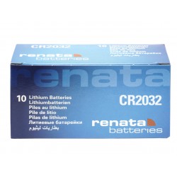 Pile au lithium Renata CR2032, pile au lithium CR2032, 3V, Piles bouton au  lithium, Piles au lithium, Piles