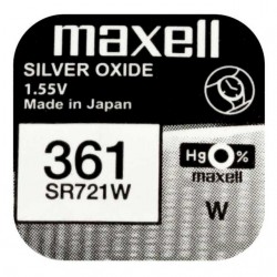Maxell 361 SR721W Silver...