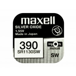 Maxell 390 SR1130SW Silver...