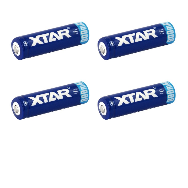 Pffrance SARL :1 piles Batterie rechargeable Xtar 14500/AA/R6 3.7v Li-ion  800mAh