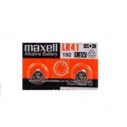 2 piles Maxell LR41-AG3