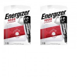 2 Energizer CR1025
