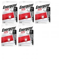 5 piles Energizer CR1216