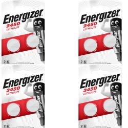 8 Piles Energizer CR2450