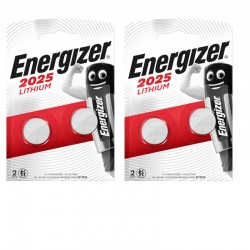 4 piles Energizer CR2025