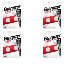 8 piles Energizer CR2025