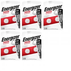10 piles Energizer CR2025