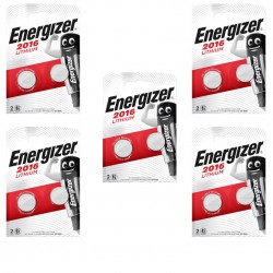 10 piles  Energizer CR2016
