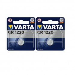 2 piles  Varta CR1220
