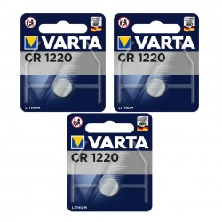 3 piles  Varta CR1220