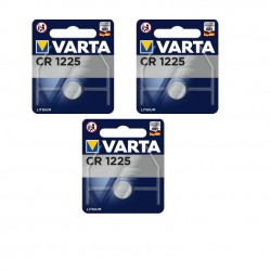 3 piles Varta CR1225