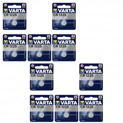 10 piles Varta CR1225