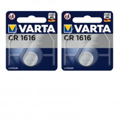 2 piles Varta CR1616