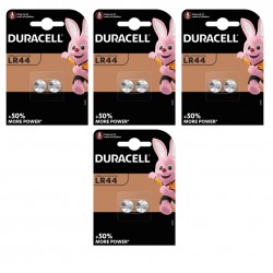 8 piles Duracell LR44