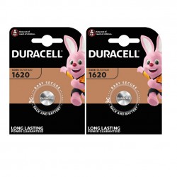 2 piles Duracell CR1620