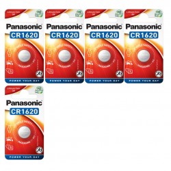 5 piles Panasonic CR1620