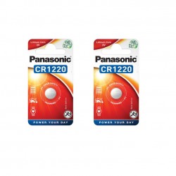 2 piles Panasonic CR1220