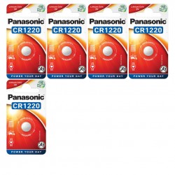 5 piles Panasonic CR1220