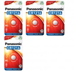 4 piles  Panasonic CR1216
