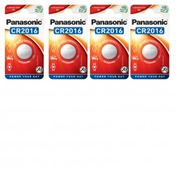 4 piles Panasonic CR2016