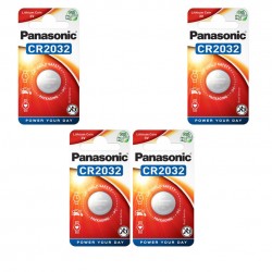 4 piles Panasonic CR2032