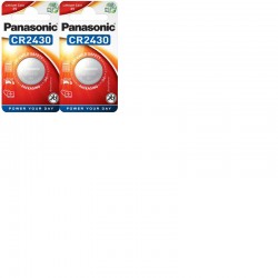 2 piles Panasonic CR2430