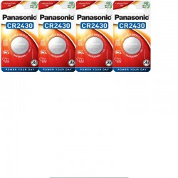 4 piles Panasonic CR2430