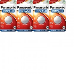 4 piles Panasonic CR2450