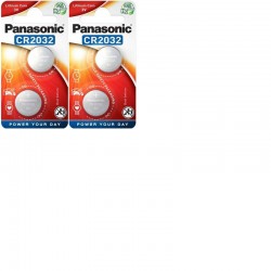 4 piles Panasonic CR2032