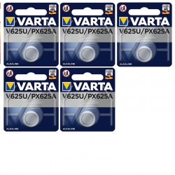 5 piles Varta V625U