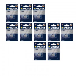 10 piles Varta CR2   3 V