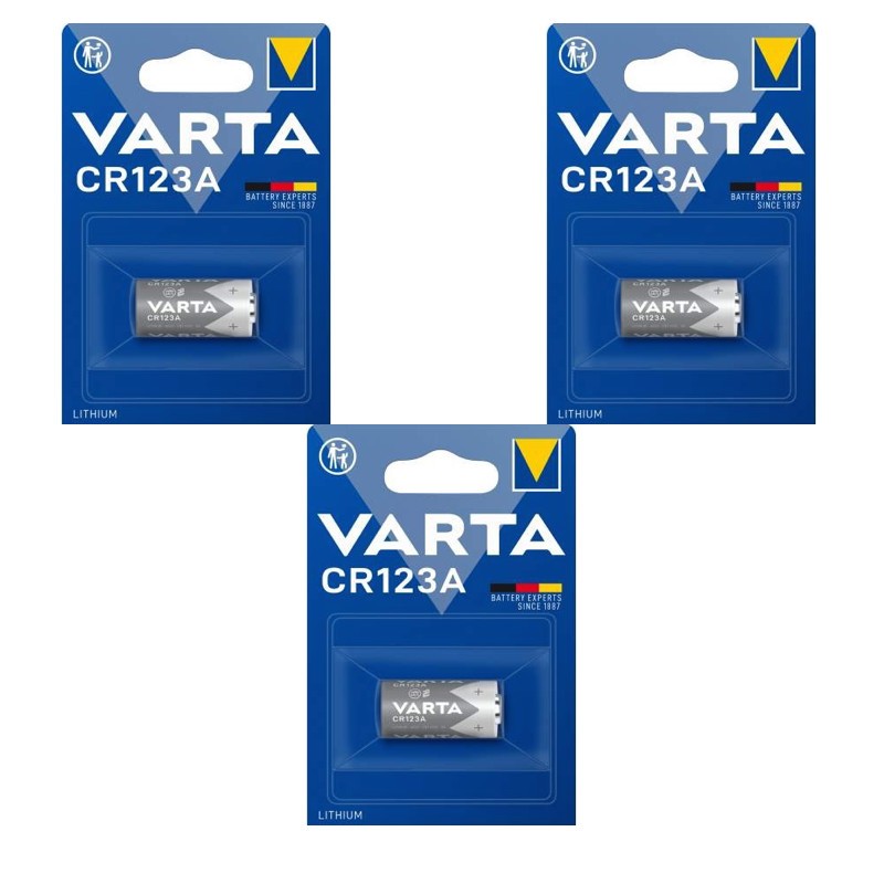 Pile CR123 A Varta