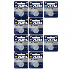 10 piles Varta CR2032