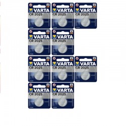 10 piles Varta CR2025