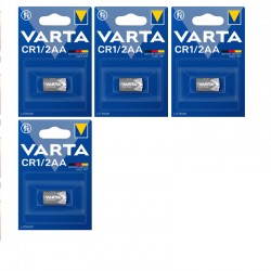 4 piles Varta 46708 CR1/2AA...