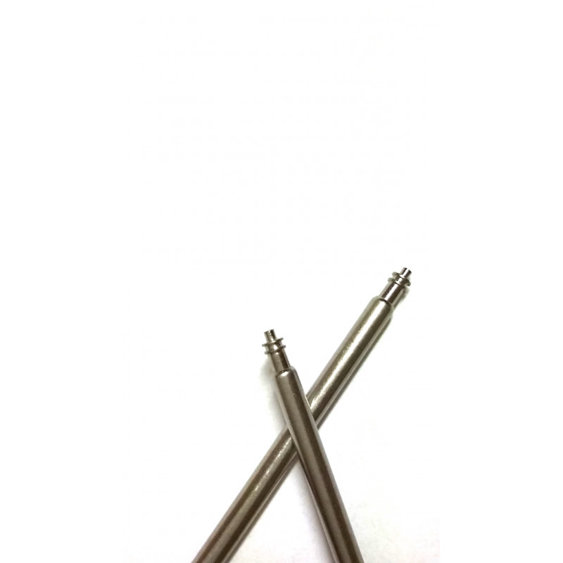 Lot De 10 Barrettes à Ressort Pour Bracelet De Montre - Diamètre 1.00 Mm, Longueur 6 Mm - Fabriqué En Suisse