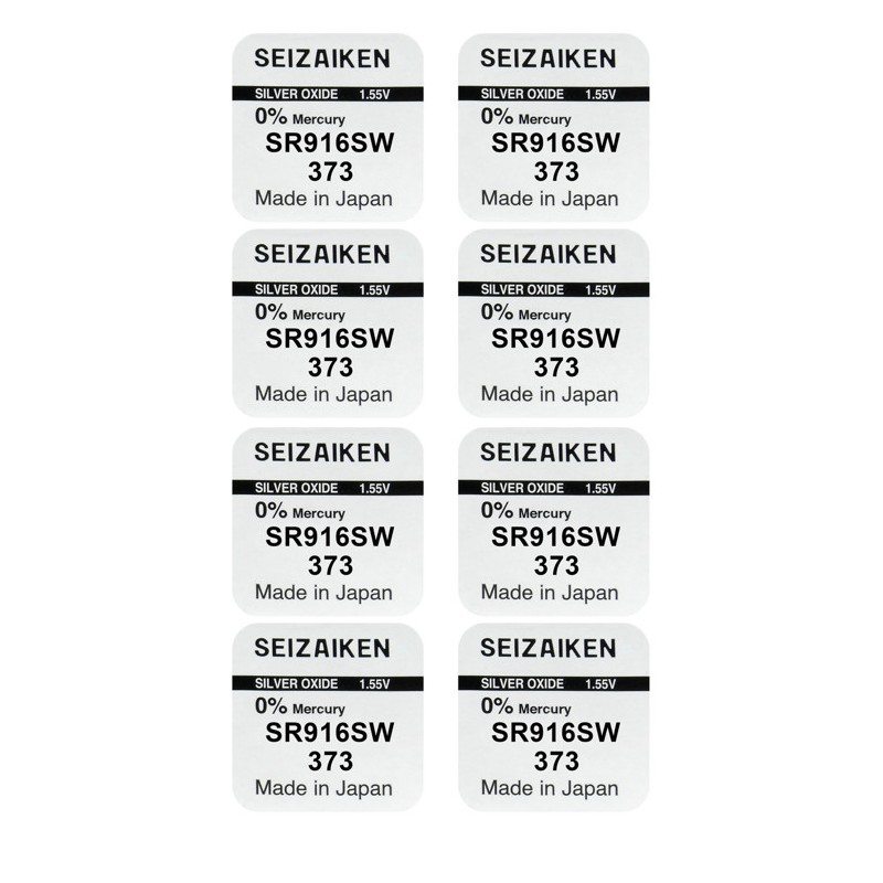 8 pile Seizaiken / SEIKO 373 / SR916SW / SR68