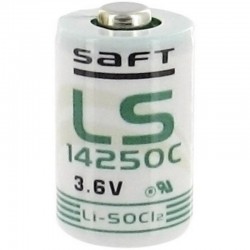 Pile au lithium Saft 1/2...