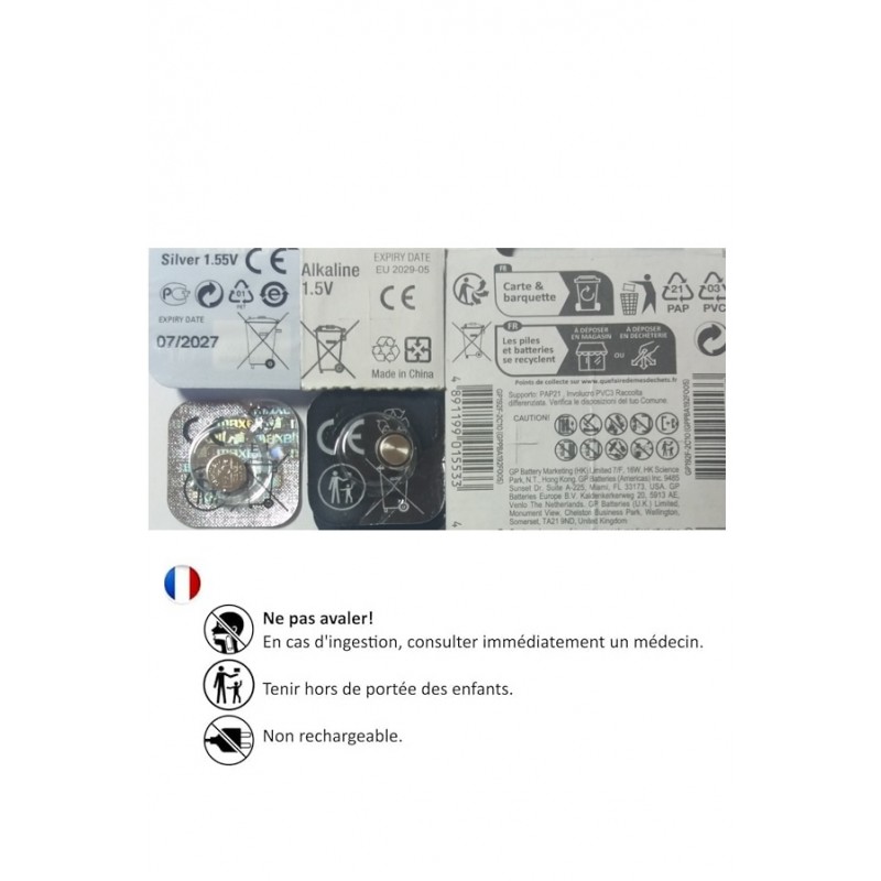 Varta V321 / SR616SW - 10 Uhrenbatterien - Acquista Su - Foto 2